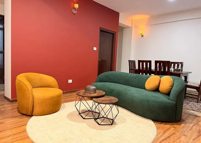 Appartement Spacious 3bhk For Families & Groups In Center *