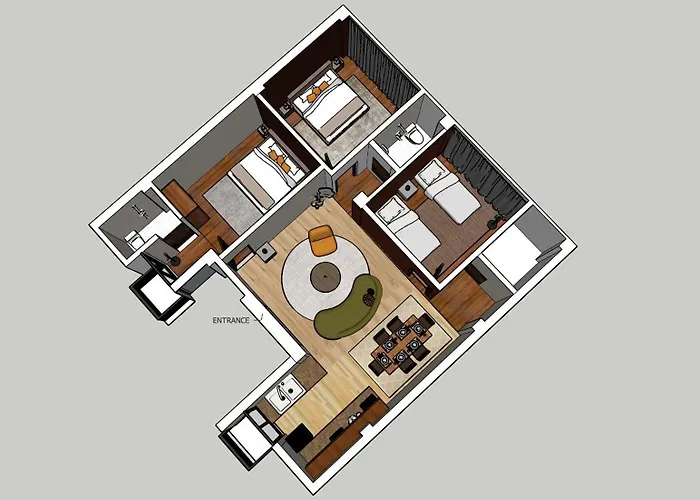 Spacious 3bhk For Families & Groups In Center * カトマンズ